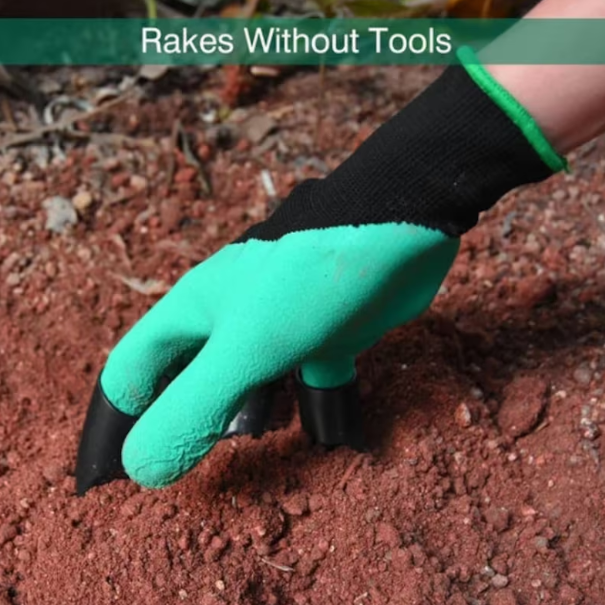 GARTENHANDSCHUH Kralle für Gartenarbeit, Heimwerken, Pflanzen, Outdoor, wasserdicht, atmungsaktiv, waschbar, extra stark, Gadgets, Geschenk, Rechen und Graben