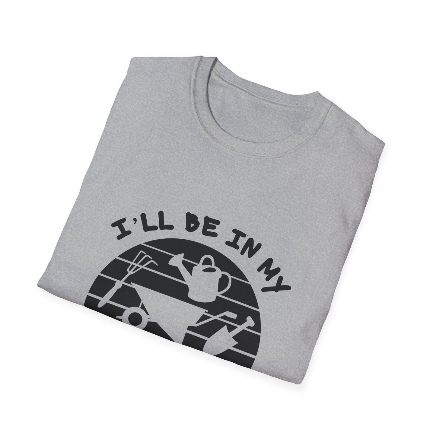 Garden Office T-Shirt — "I'll Be In My Office" Plant & Watering Can Tee