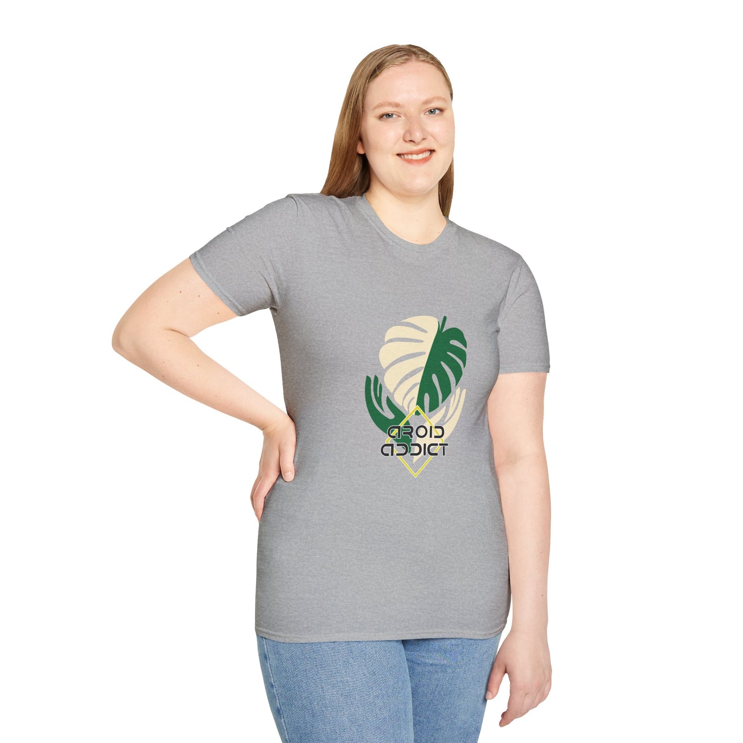 Monstera Leaf Tee - Aroid Addict — Tropical Plant Lover T-Shirt