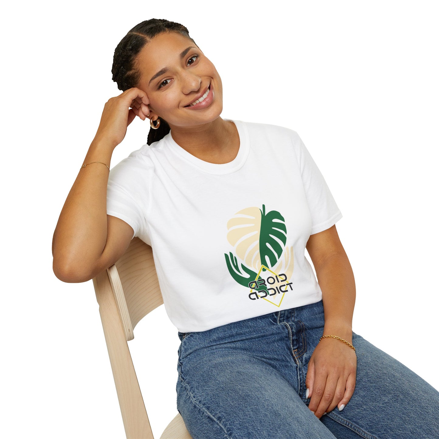 Monstera Leaf Tee - Aroid Addict — Tropical Plant Lover T-Shirt