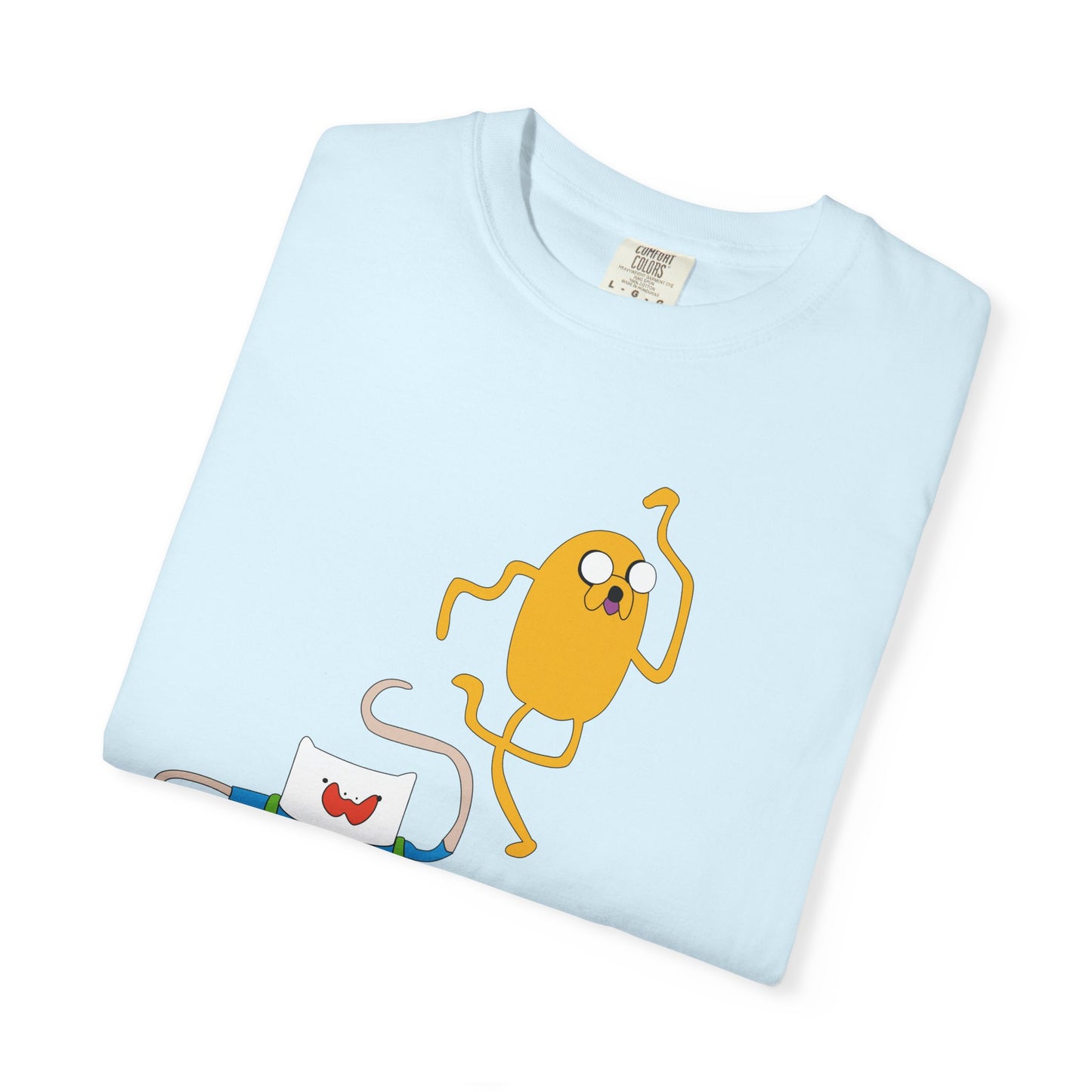 Adventure Time Dance Party T-Shirt — Jake & Radio Cartoon Tee