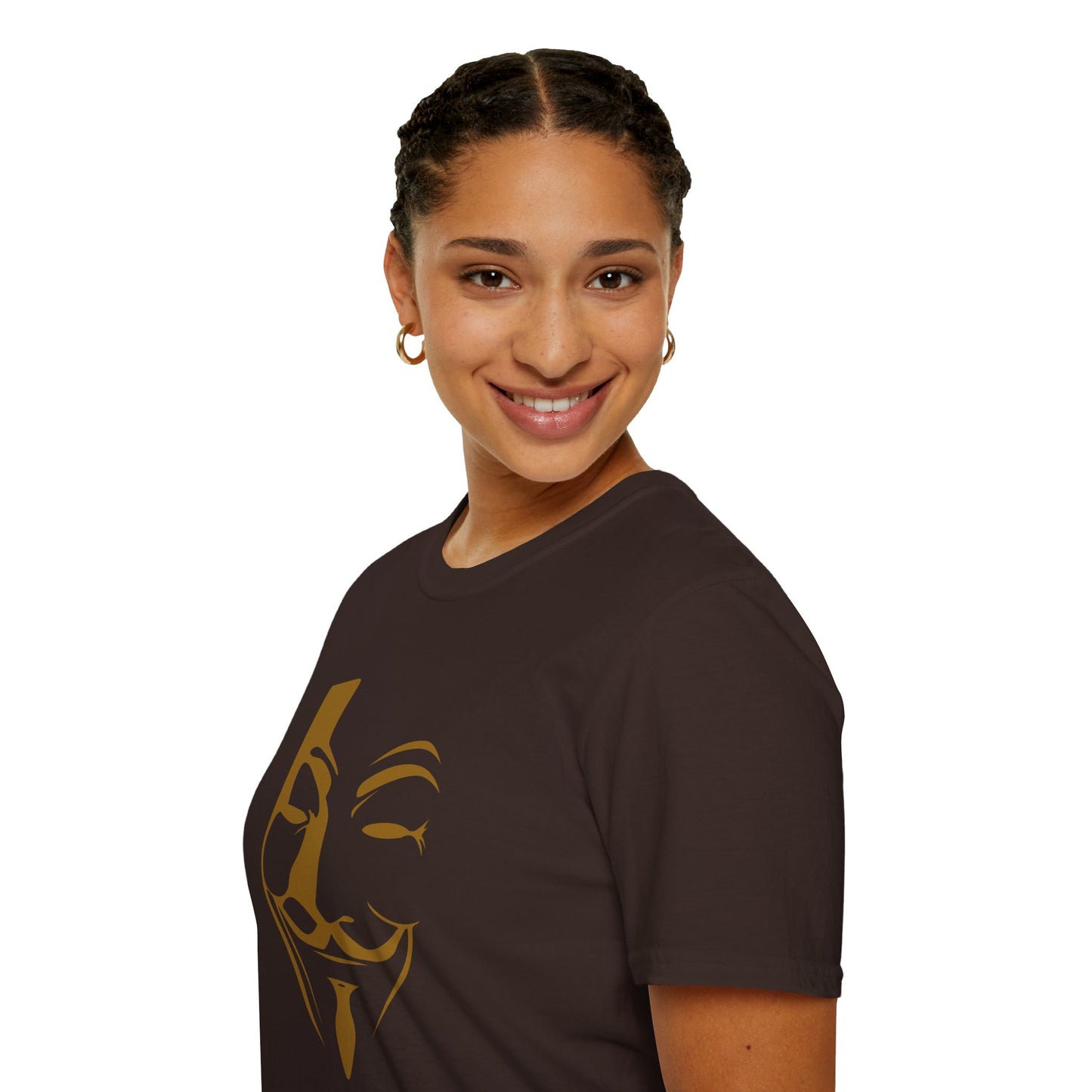 Guy Fawkes Mask T-Shirt — Anonymous/V for Vendetta Inspired Graphic Tee