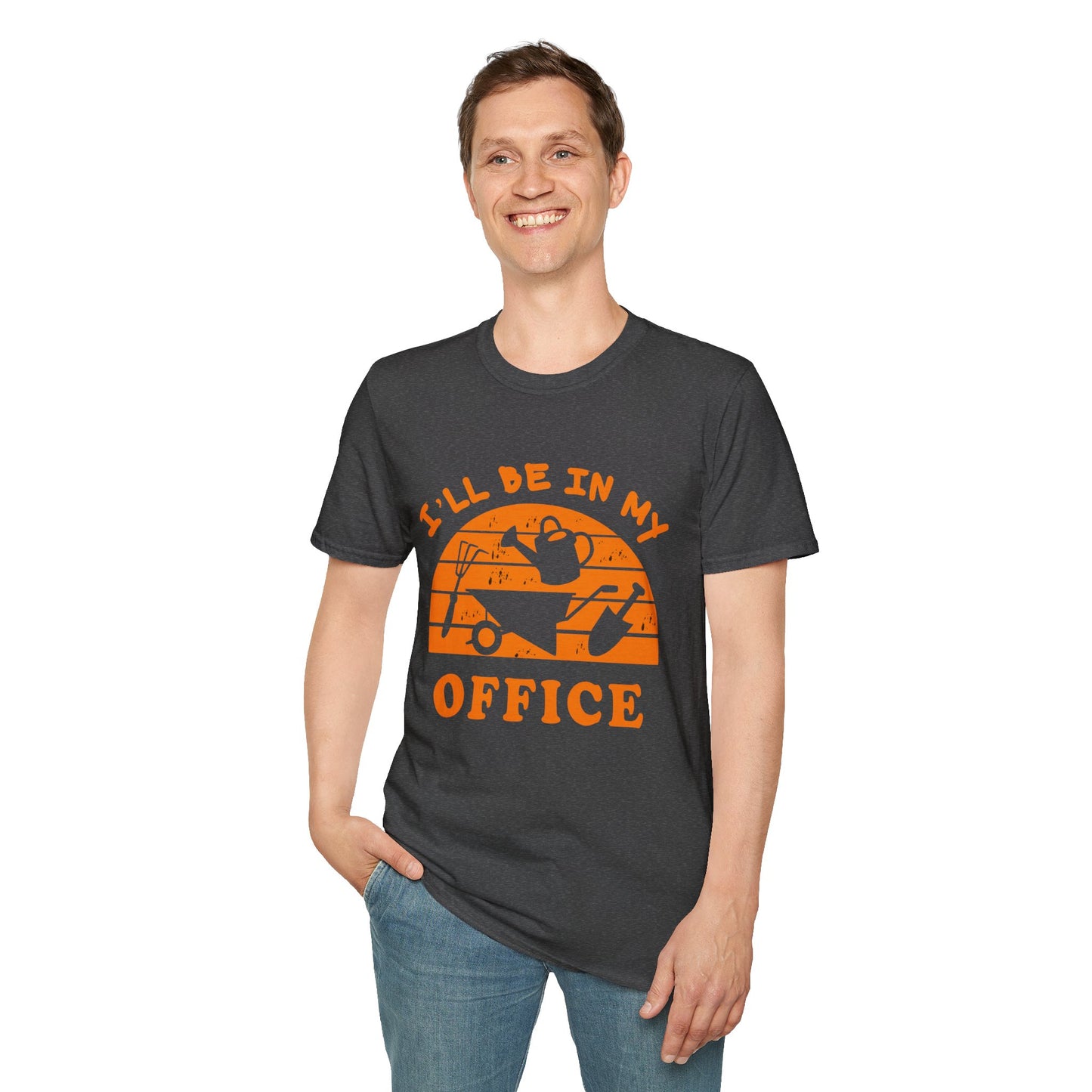 I'll Be In My Office T-Shirt — Funny Gardening Tee with Watering Can