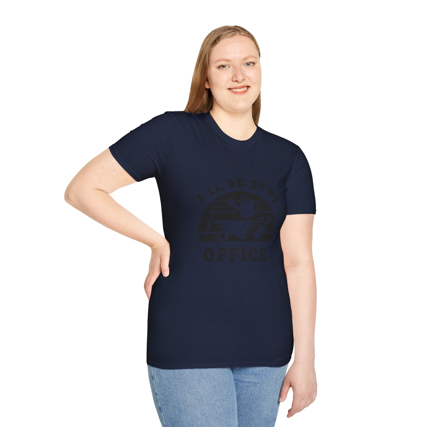 Garden Office T-Shirt — "I'll Be In My Office" Plant & Watering Can Tee