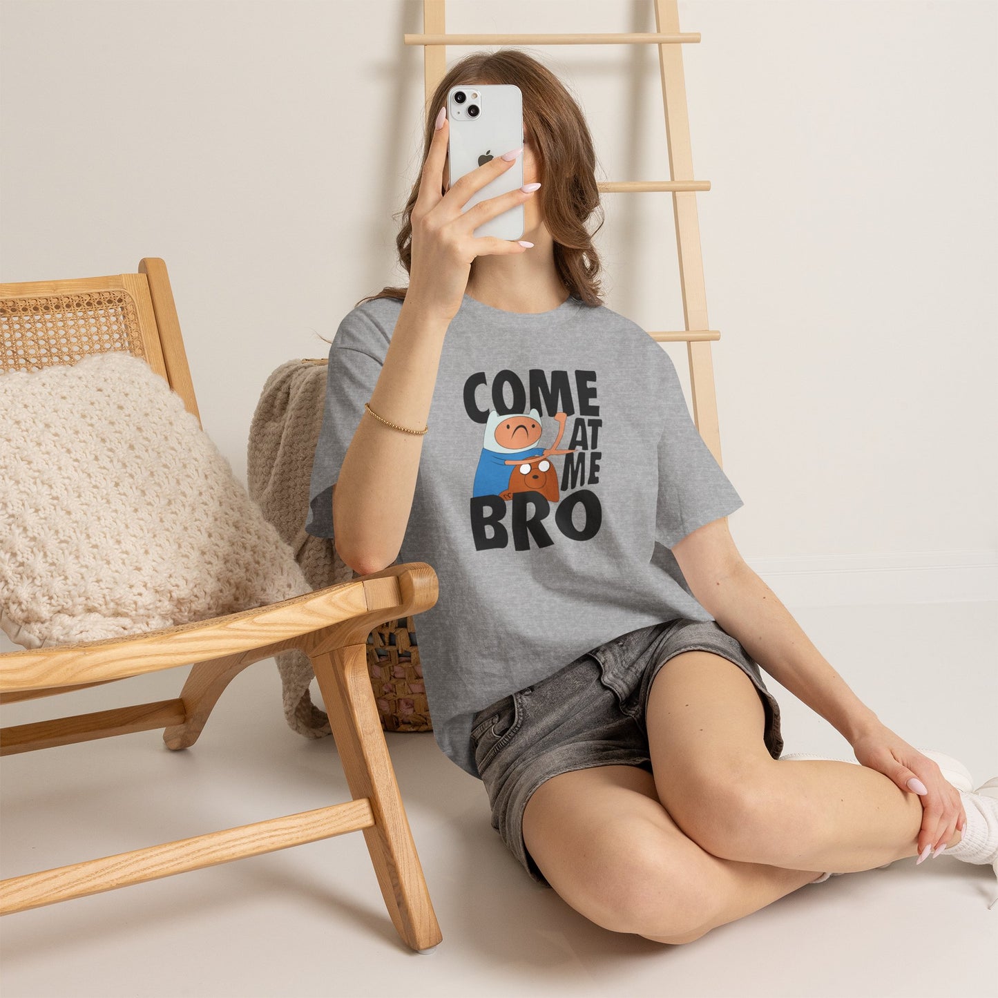 Come At Me Bro T‑Shirt — Funny Cartoon Bros Graphic Tee