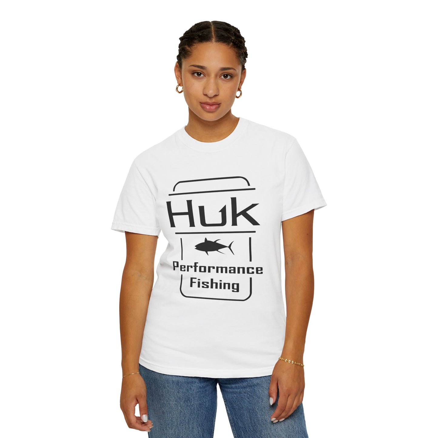 HUK Fishing Performance T-Shirt — "Huk Performance Fishing" Graphic Tee