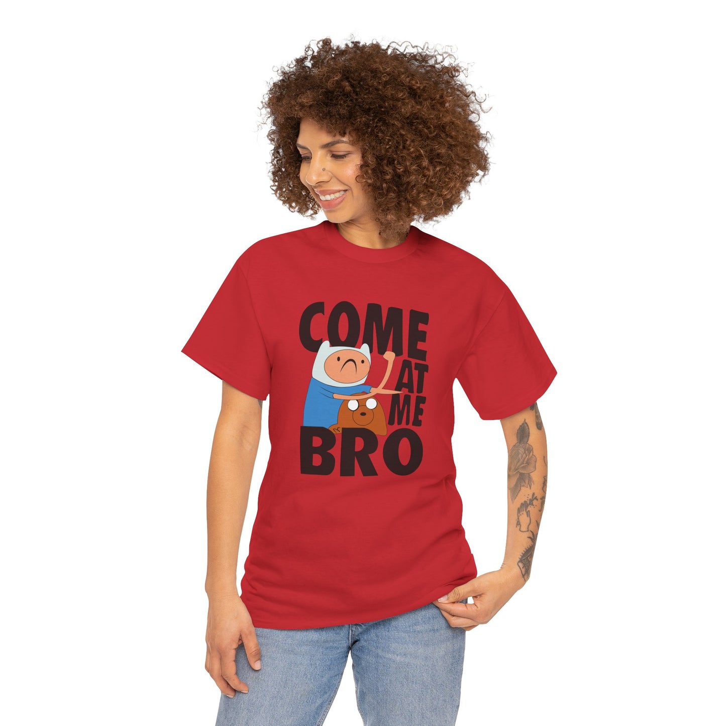 Come At Me Bro T‑Shirt — Funny Cartoon Bros Graphic Tee