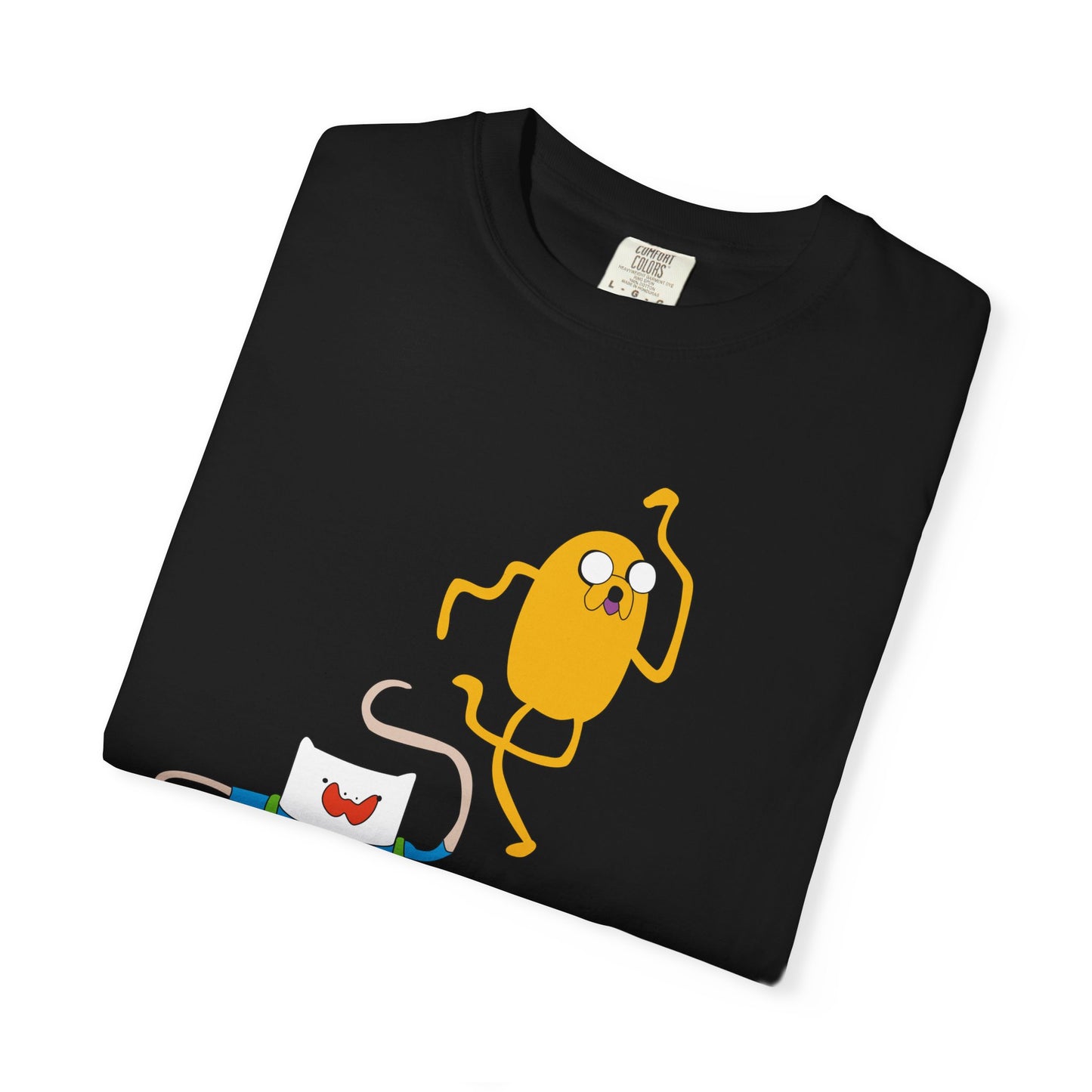 Adventure Time Dance Party T-Shirt — Jake & Radio Cartoon Tee