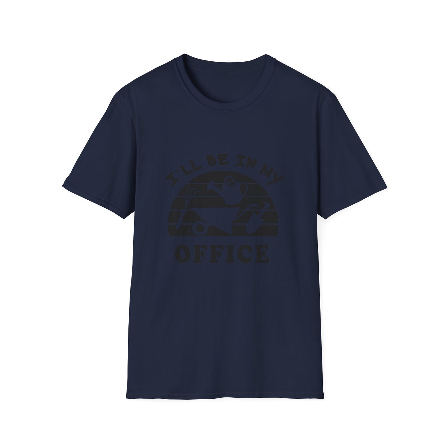 Garden Office T-Shirt — "I'll Be In My Office" Plant & Watering Can Tee