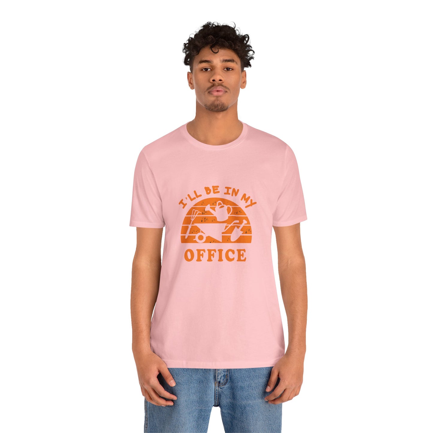 I'll Be In My Office T-Shirt — Gardening Watering Can Graphic Tee