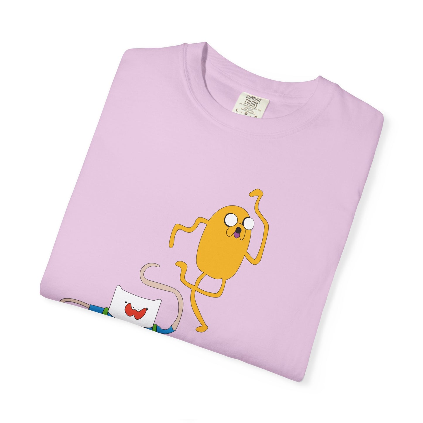 Adventure Time Dance Party T-Shirt — Jake & Radio Cartoon Tee