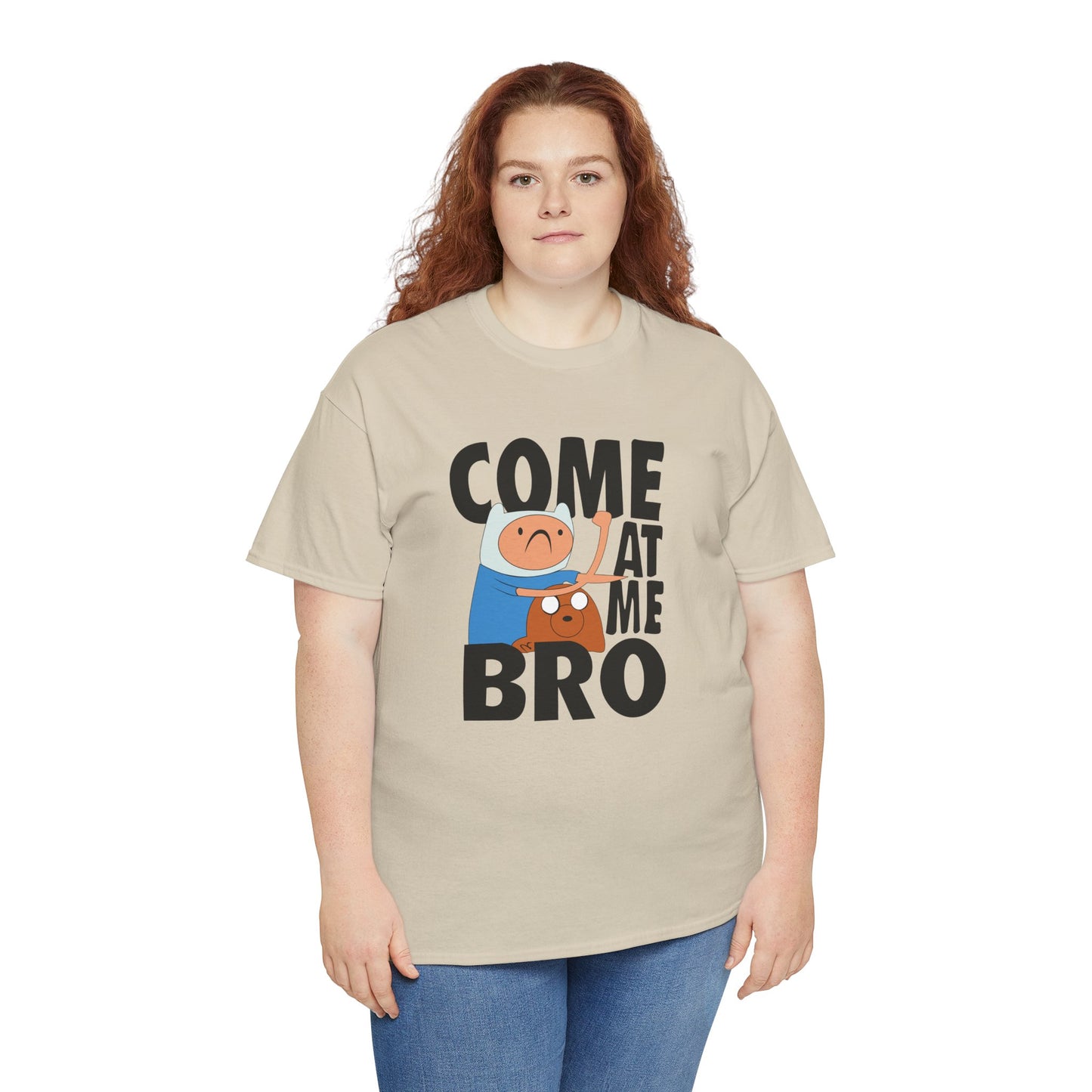 Come At Me Bro T‑Shirt — Funny Cartoon Bros Graphic Tee