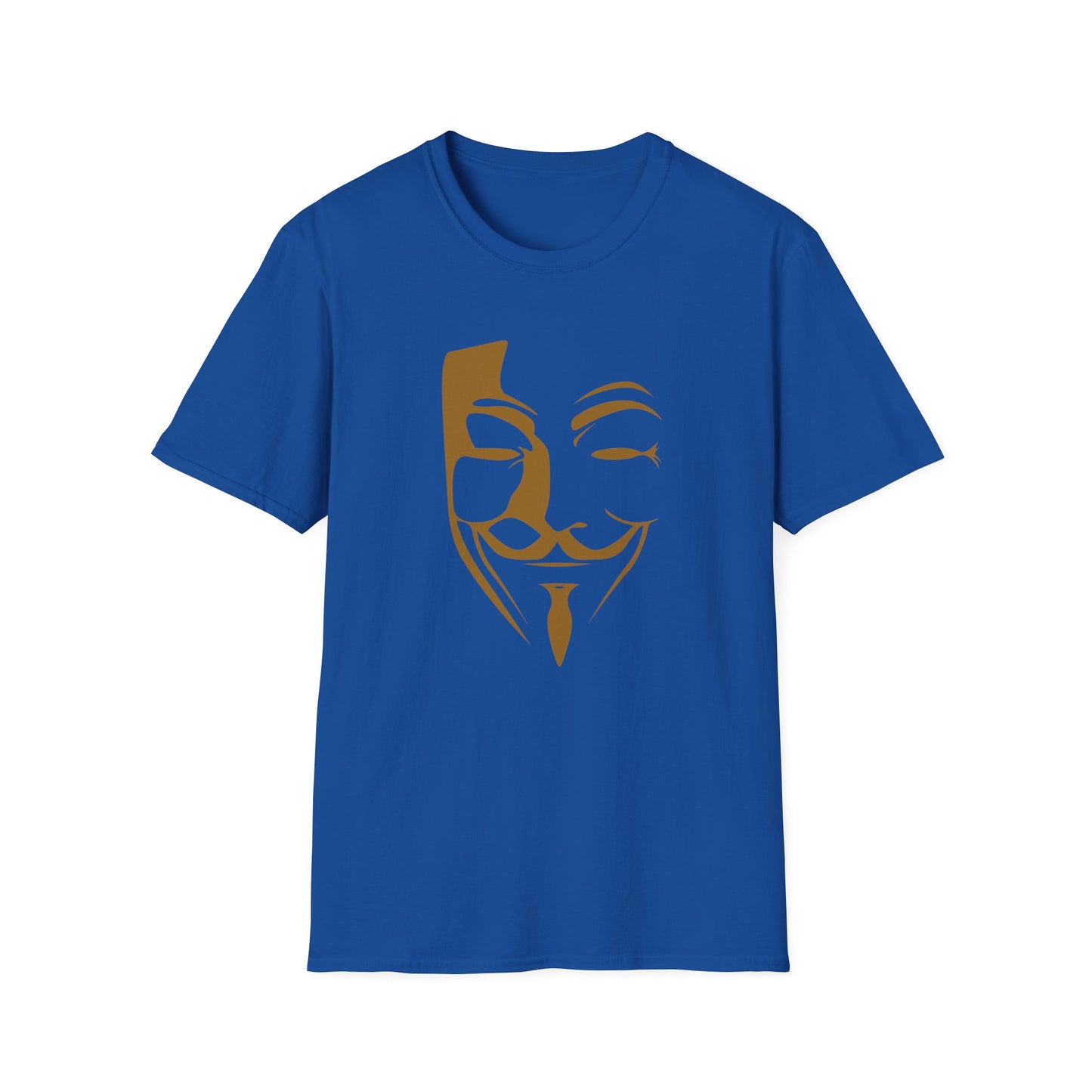 Guy Fawkes Mask T-Shirt — Anonymous/V for Vendetta Inspired Graphic Tee