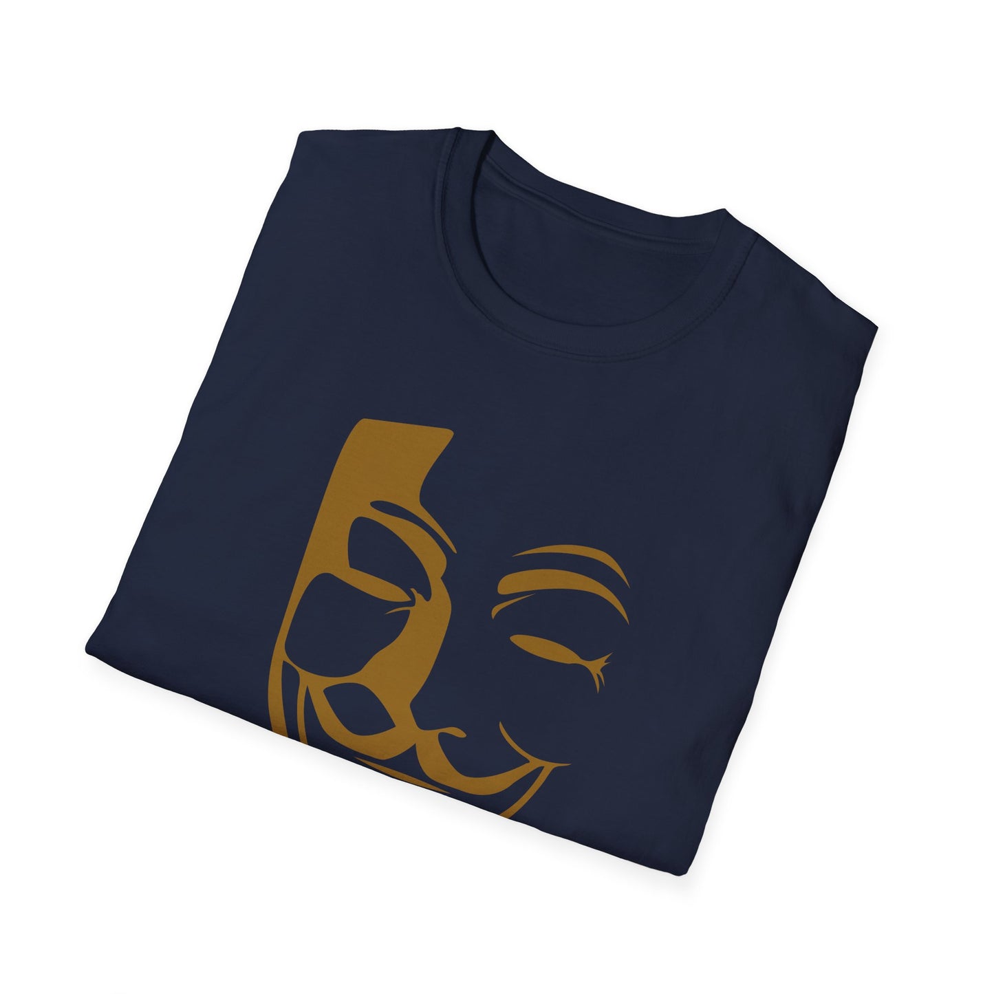 Guy Fawkes Mask T-Shirt — Anonymous/V for Vendetta Inspired Graphic Tee