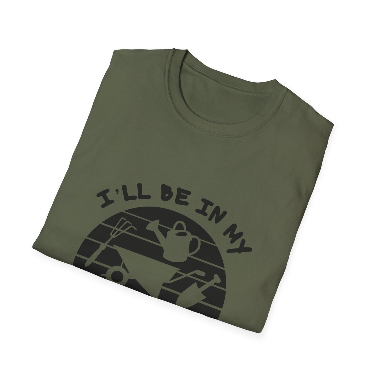 Garden Office T-Shirt — "I'll Be In My Office" Plant & Watering Can Tee
