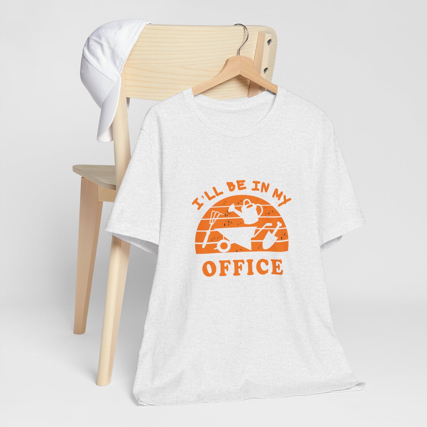 I'll Be In My Office T-Shirt — Gardening Watering Can Graphic Tee