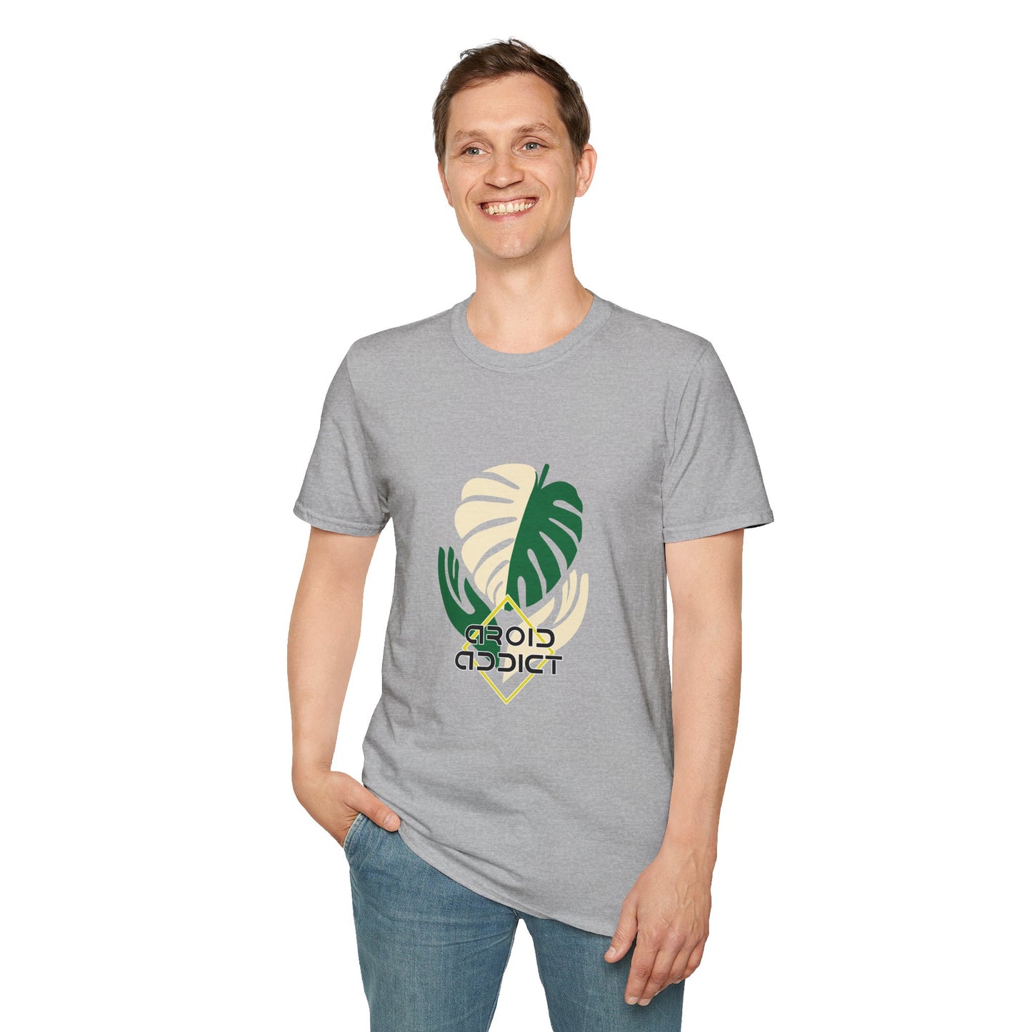 Monstera Leaf Tee - Aroid Addict — Tropical Plant Lover T-Shirt