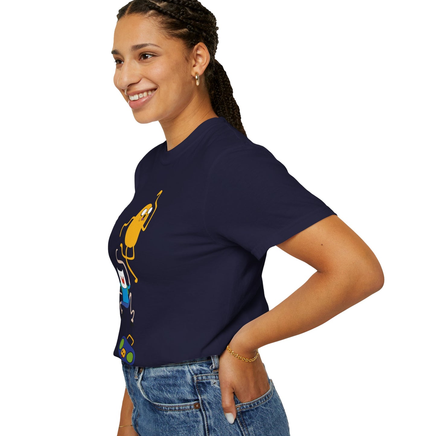 Adventure Time Dance Party T-Shirt — Jake & Radio Cartoon Tee