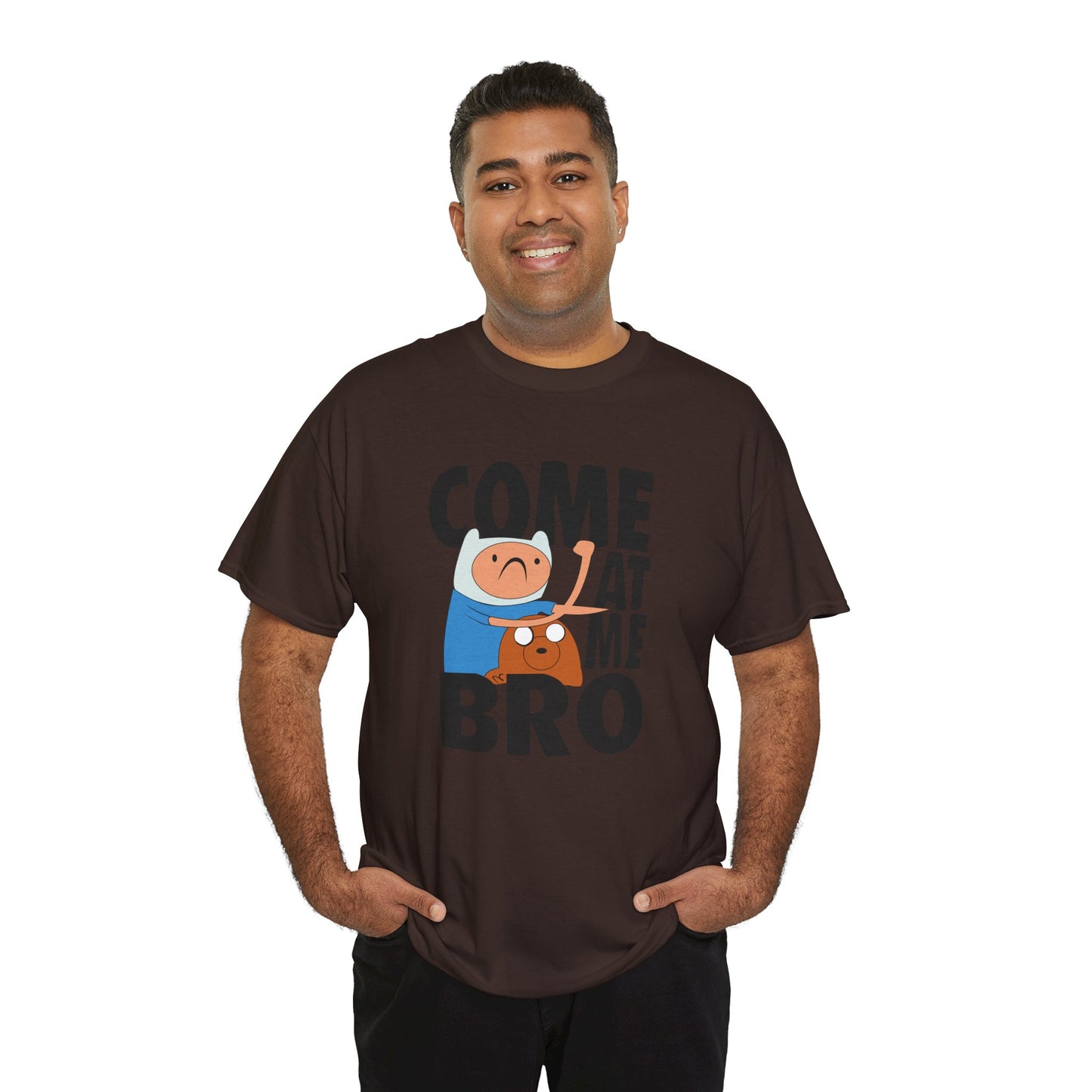 Come At Me Bro T‑Shirt — Funny Cartoon Bros Graphic Tee