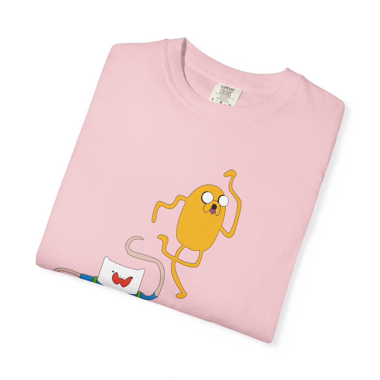 Adventure Time Dance Party T-Shirt — Jake & Radio Cartoon Tee