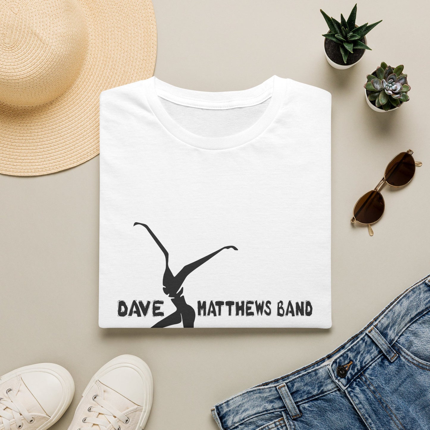 Dave Matthews Band Logo T-Shirt — Classic Tour Band Tee