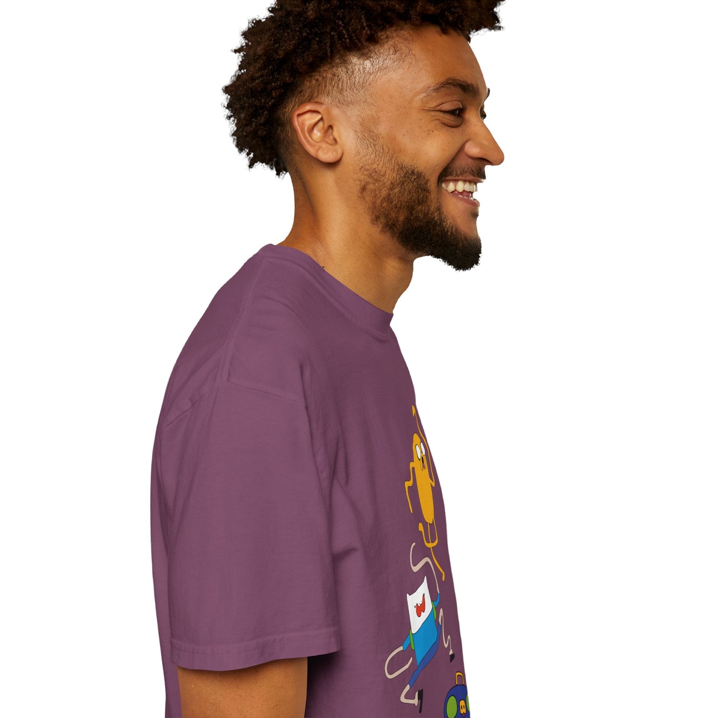 Adventure Time Dance Party T-Shirt — Jake & Radio Cartoon Tee