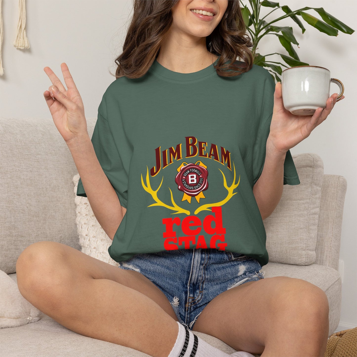 Red Stag Logo T-Shirt