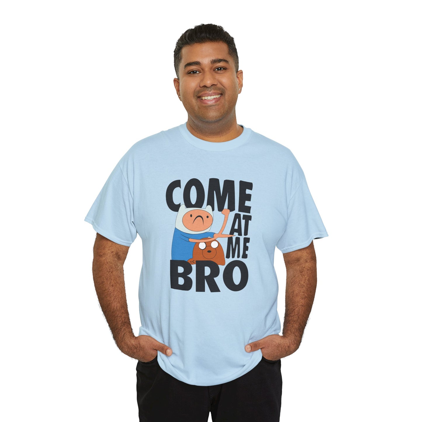 Come At Me Bro T‑Shirt — Funny Cartoon Bros Graphic Tee