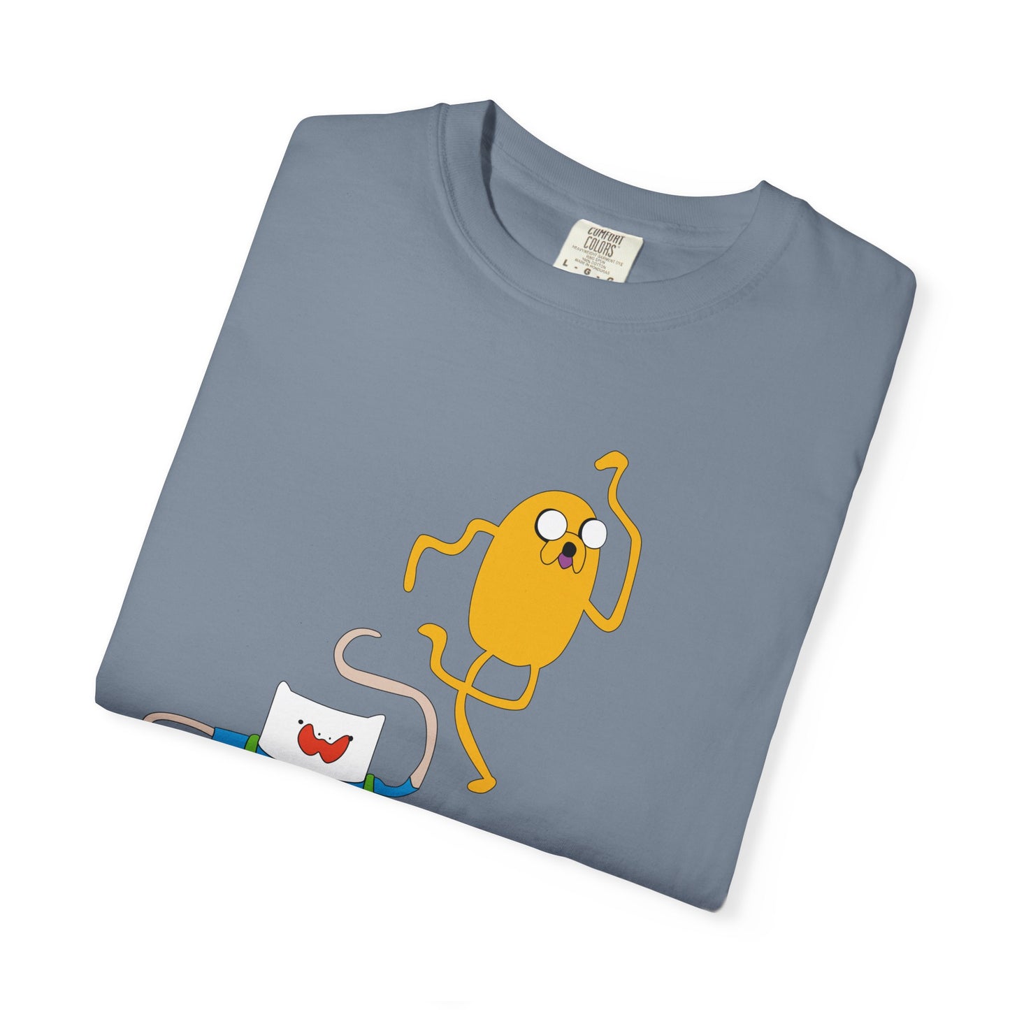 Adventure Time Dance Party T-Shirt — Jake & Radio Cartoon Tee