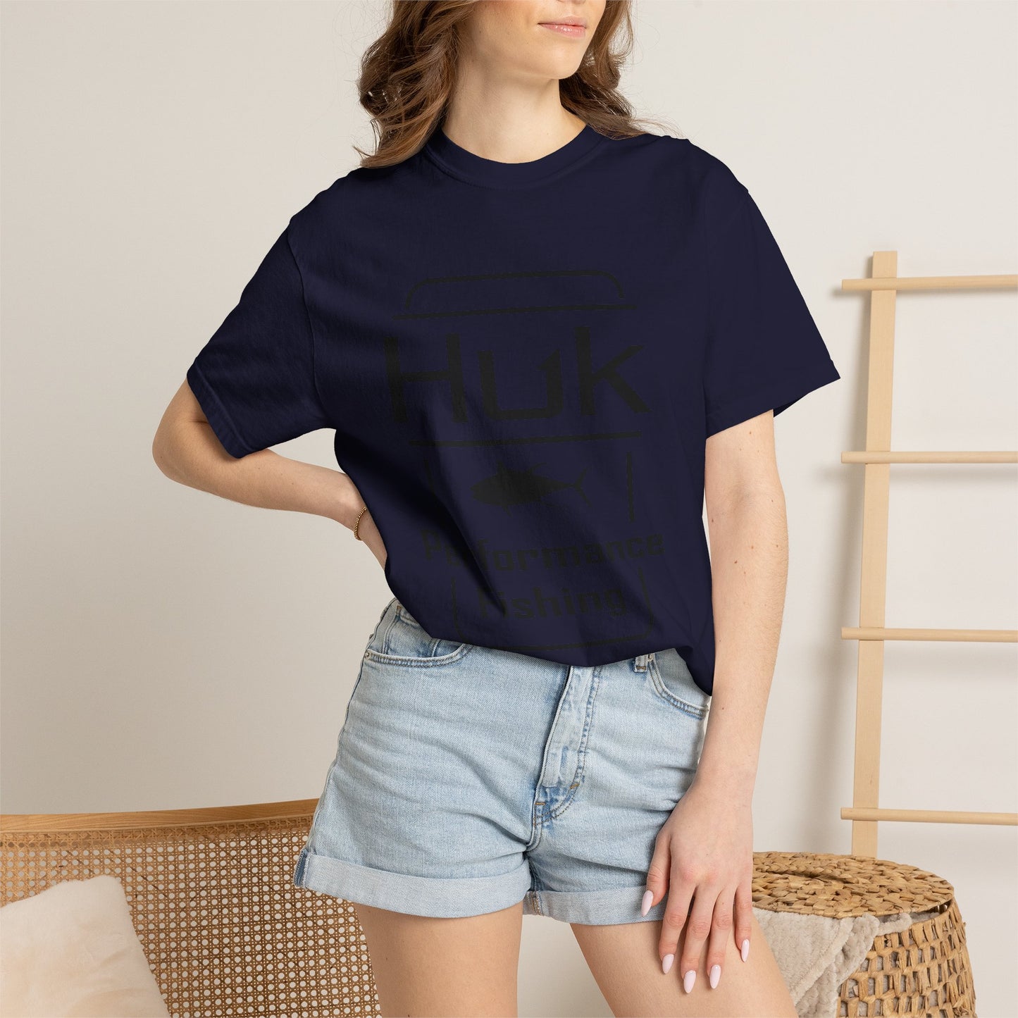 HUK Fishing Performance T-Shirt — "Huk Performance Fishing" Graphic Tee