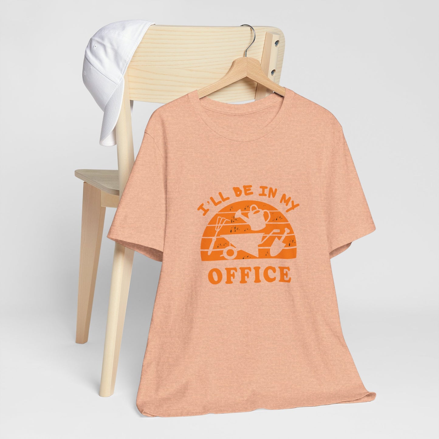 I'll Be In My Office T-Shirt — Gardening Watering Can Graphic Tee