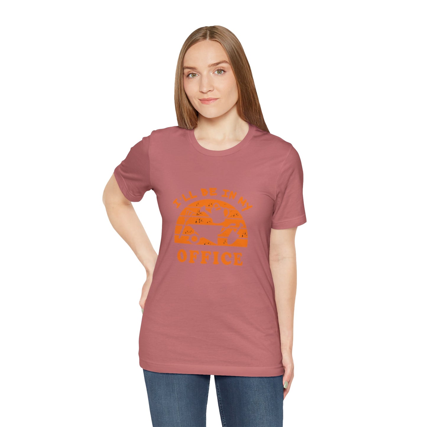 I'll Be In My Office T-Shirt — Gardening Watering Can Graphic Tee