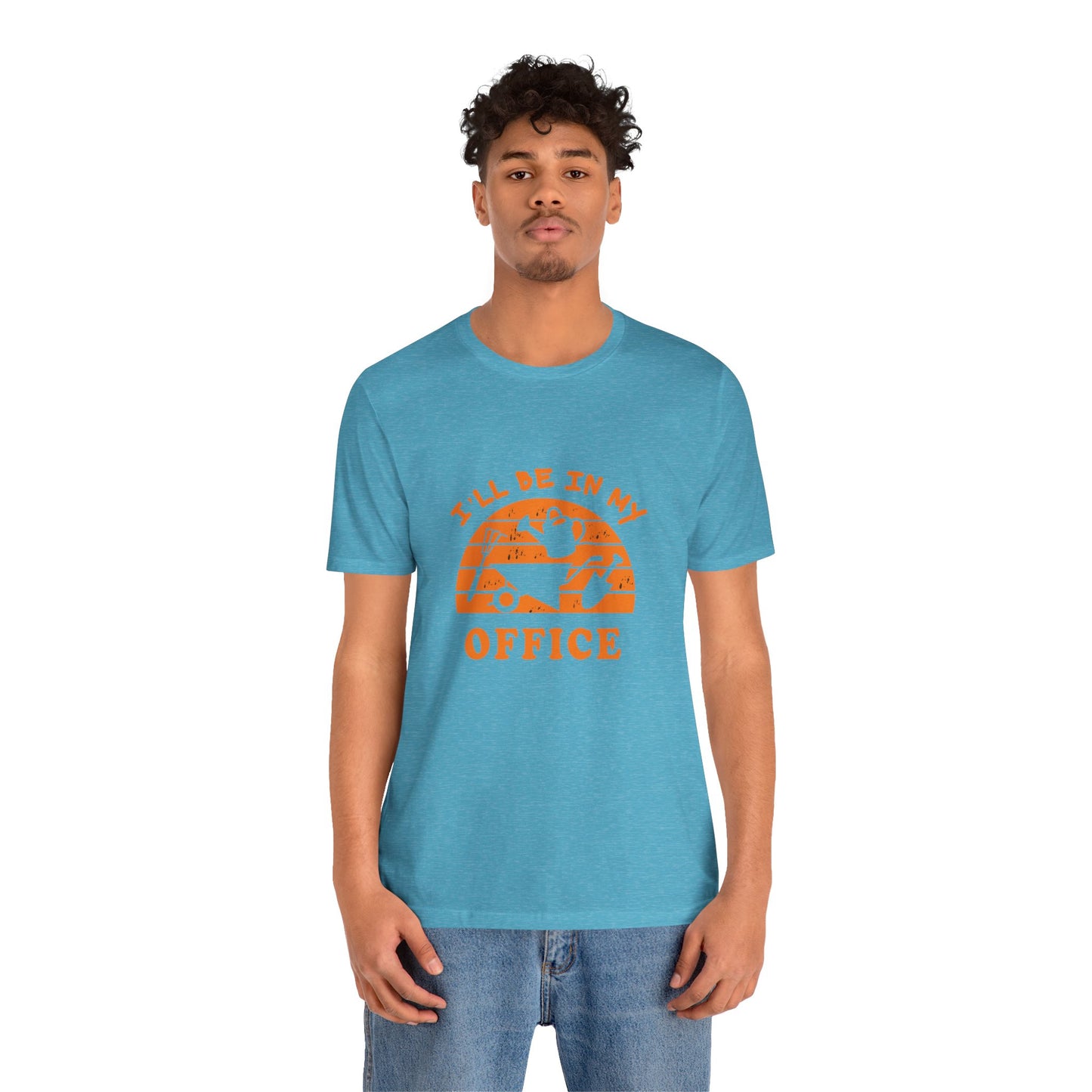 I'll Be In My Office T-Shirt — Gardening Watering Can Graphic Tee