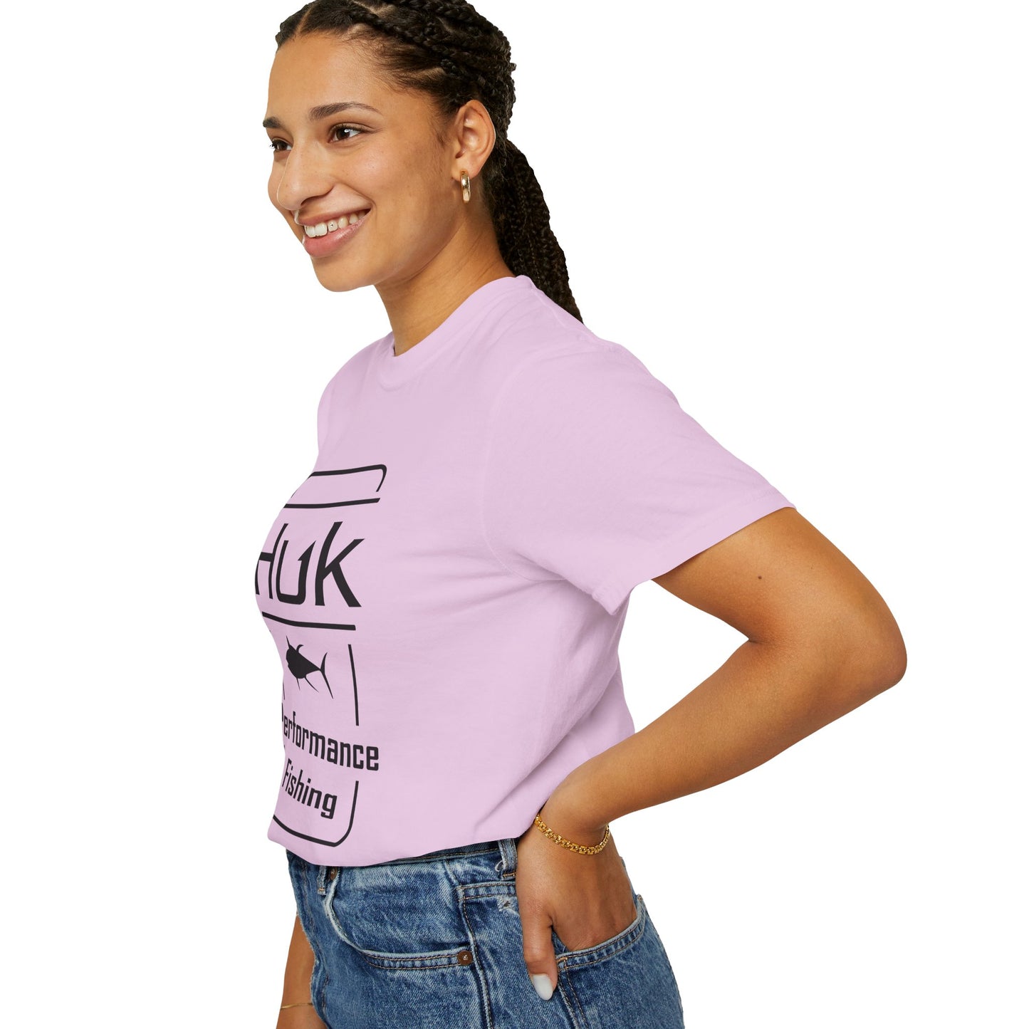 HUK Fishing Performance T-Shirt — "Huk Performance Fishing" Graphic Tee