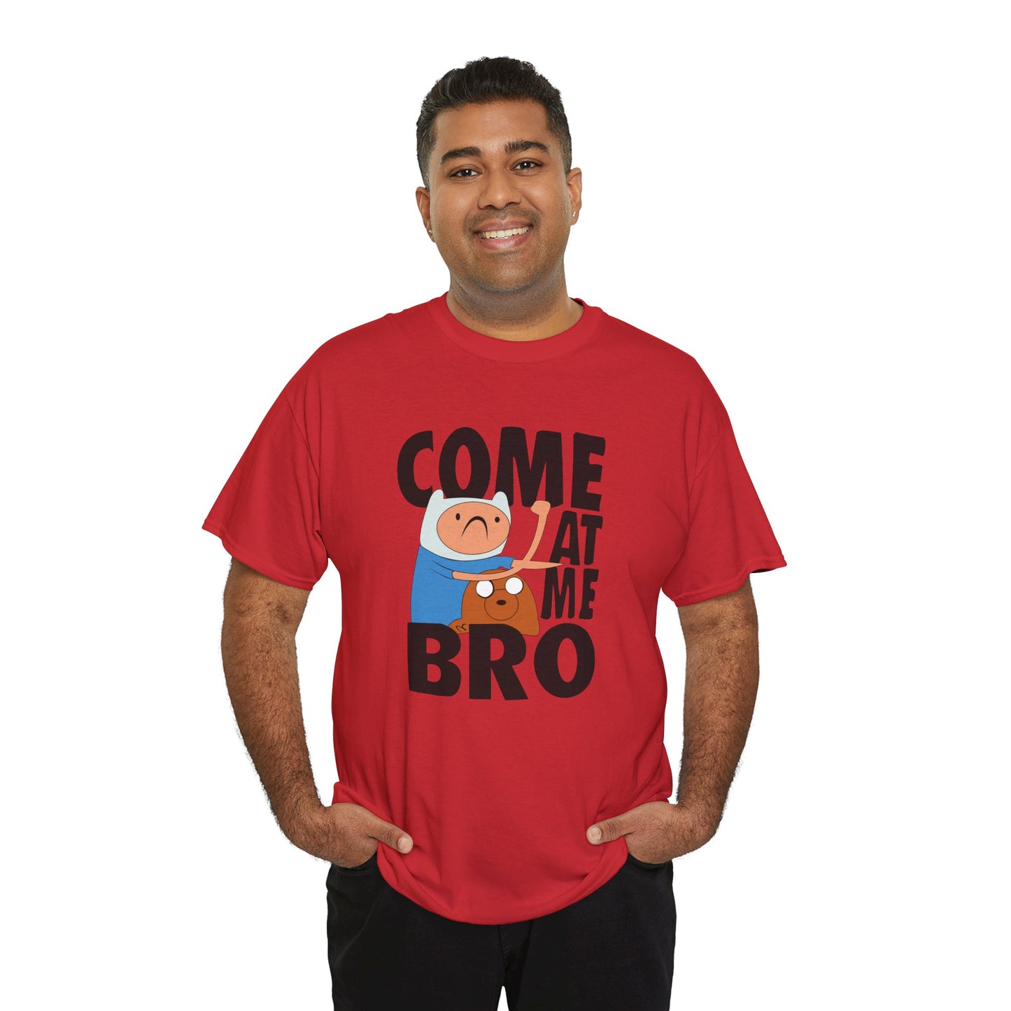 Come At Me Bro T‑Shirt — Funny Cartoon Bros Graphic Tee