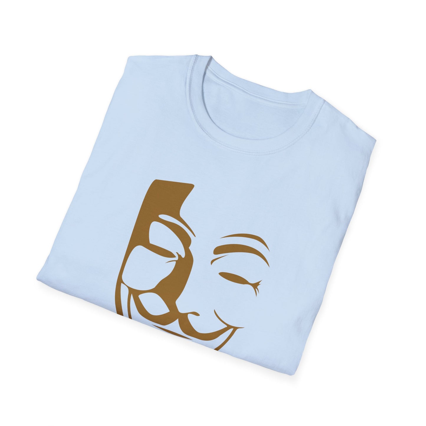 Guy Fawkes Mask T-Shirt — Anonymous/V for Vendetta Inspired Graphic Tee