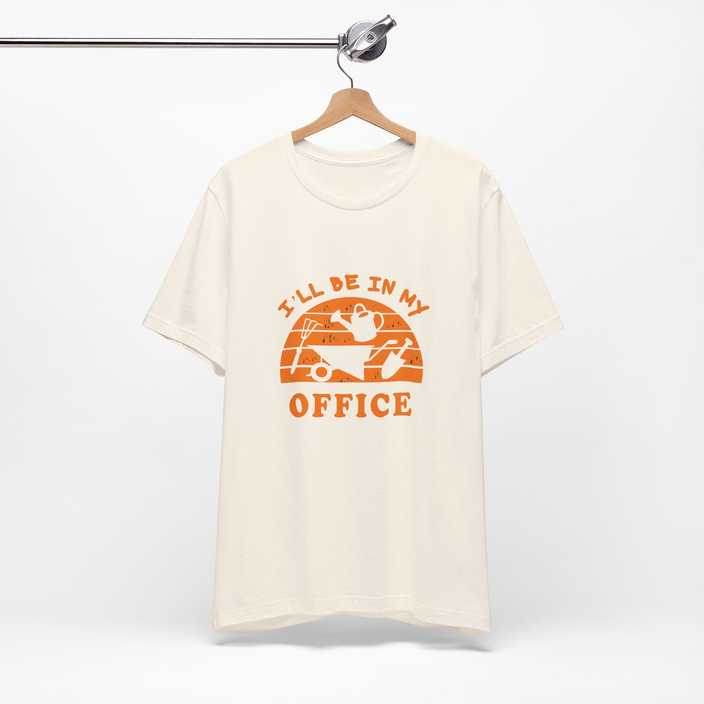 I'll Be In My Office T-Shirt — Gardening Watering Can Graphic Tee