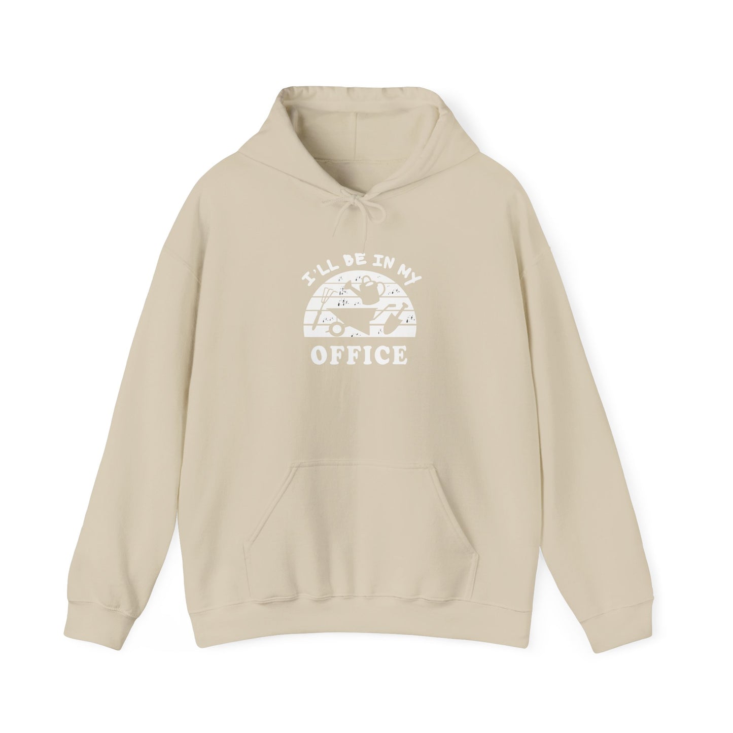Hoodie — “I’ll Be In My Office” Cat Van Graphic Hoodie