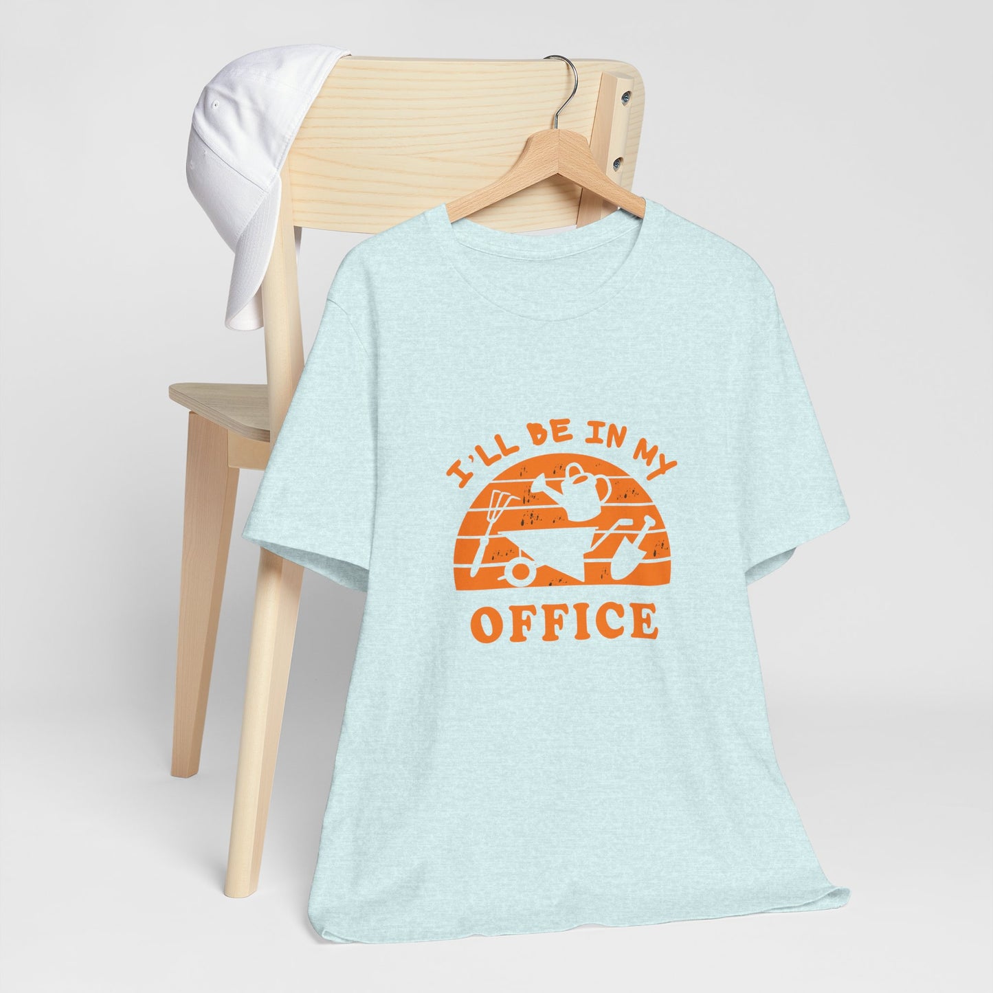 I'll Be In My Office T-Shirt — Gardening Watering Can Graphic Tee