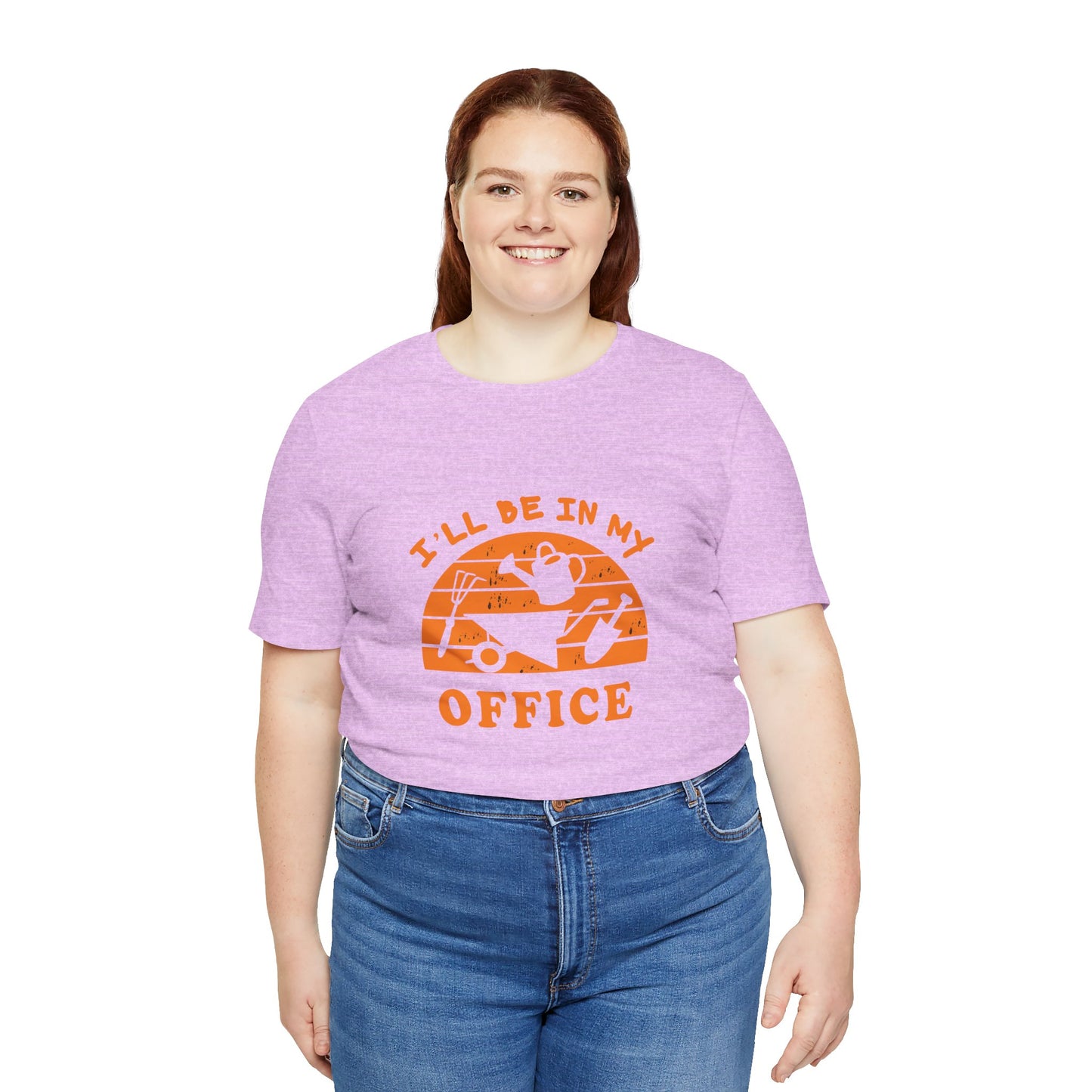 I'll Be In My Office T-Shirt — Gardening Watering Can Graphic Tee
