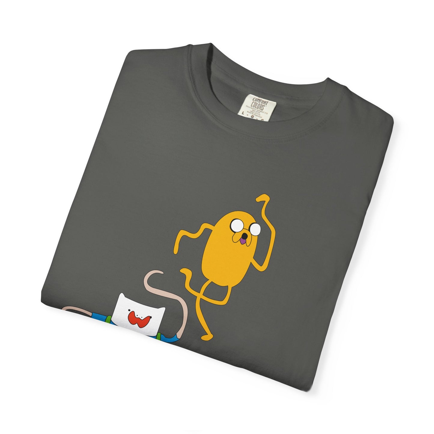 Adventure Time Dance Party T-Shirt — Jake & Radio Cartoon Tee