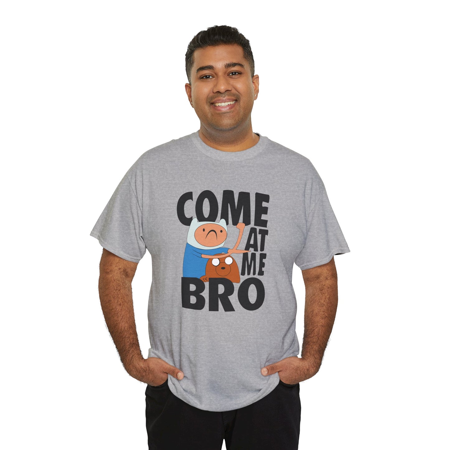 Come At Me Bro T‑Shirt — Funny Cartoon Bros Graphic Tee