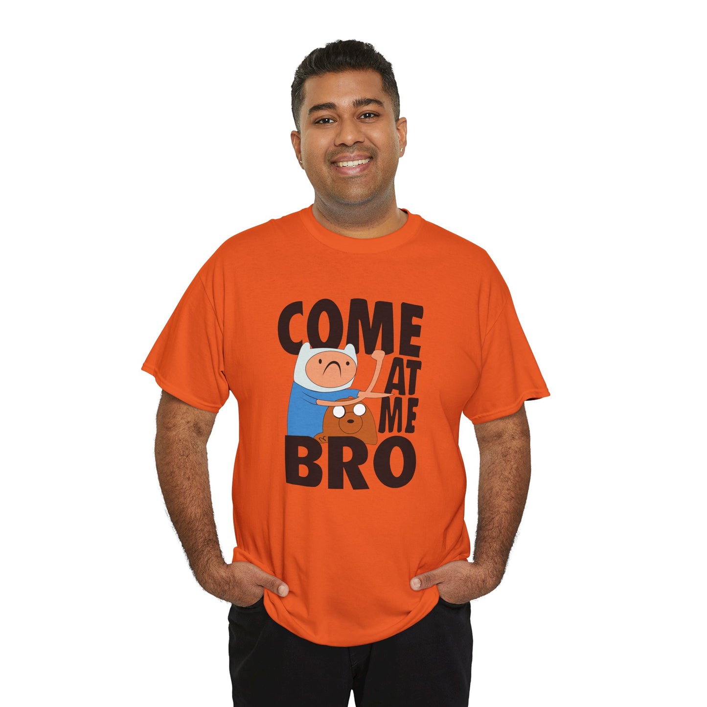 Come At Me Bro T‑Shirt — Funny Cartoon Bros Graphic Tee