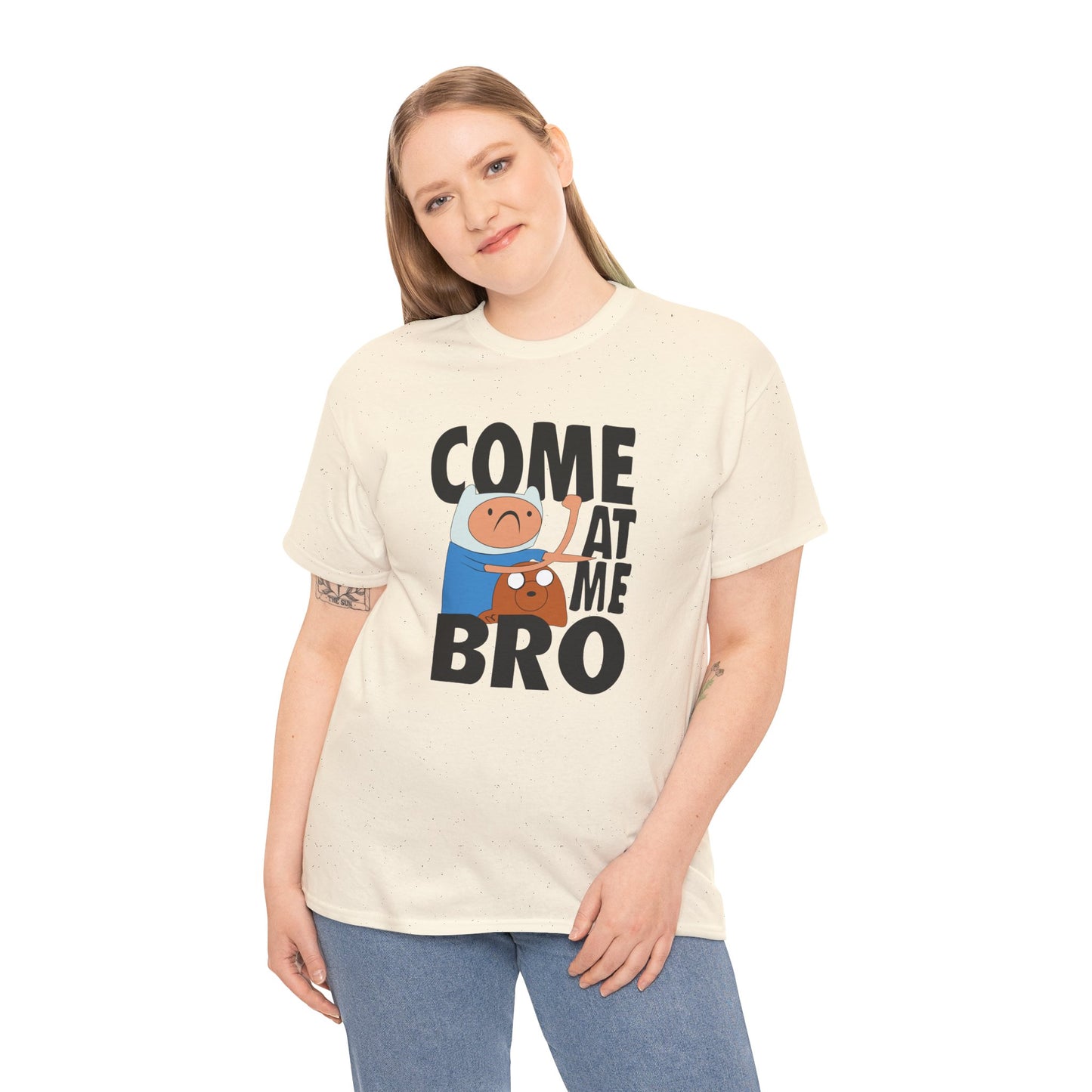 Come At Me Bro T‑Shirt — Funny Cartoon Bros Graphic Tee