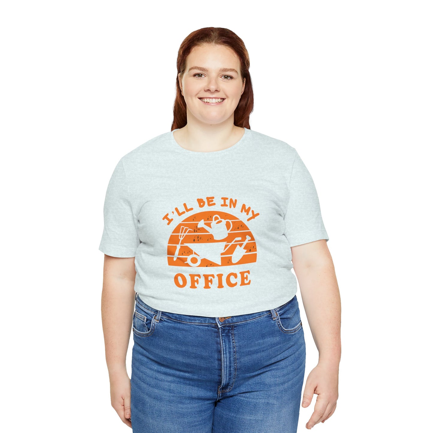 I'll Be In My Office T-Shirt — Gardening Watering Can Graphic Tee