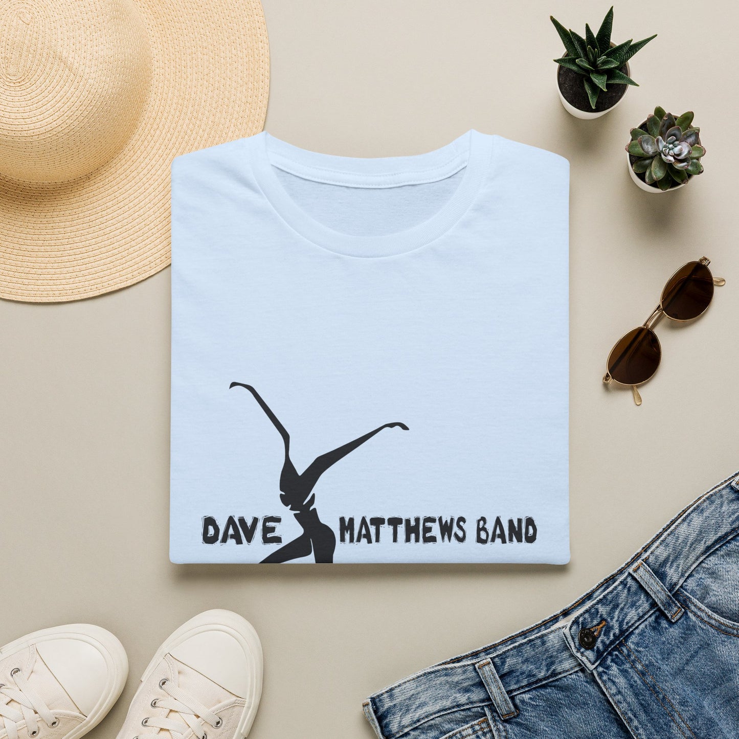 Dave Matthews Band Logo T-Shirt — Classic Tour Band Tee