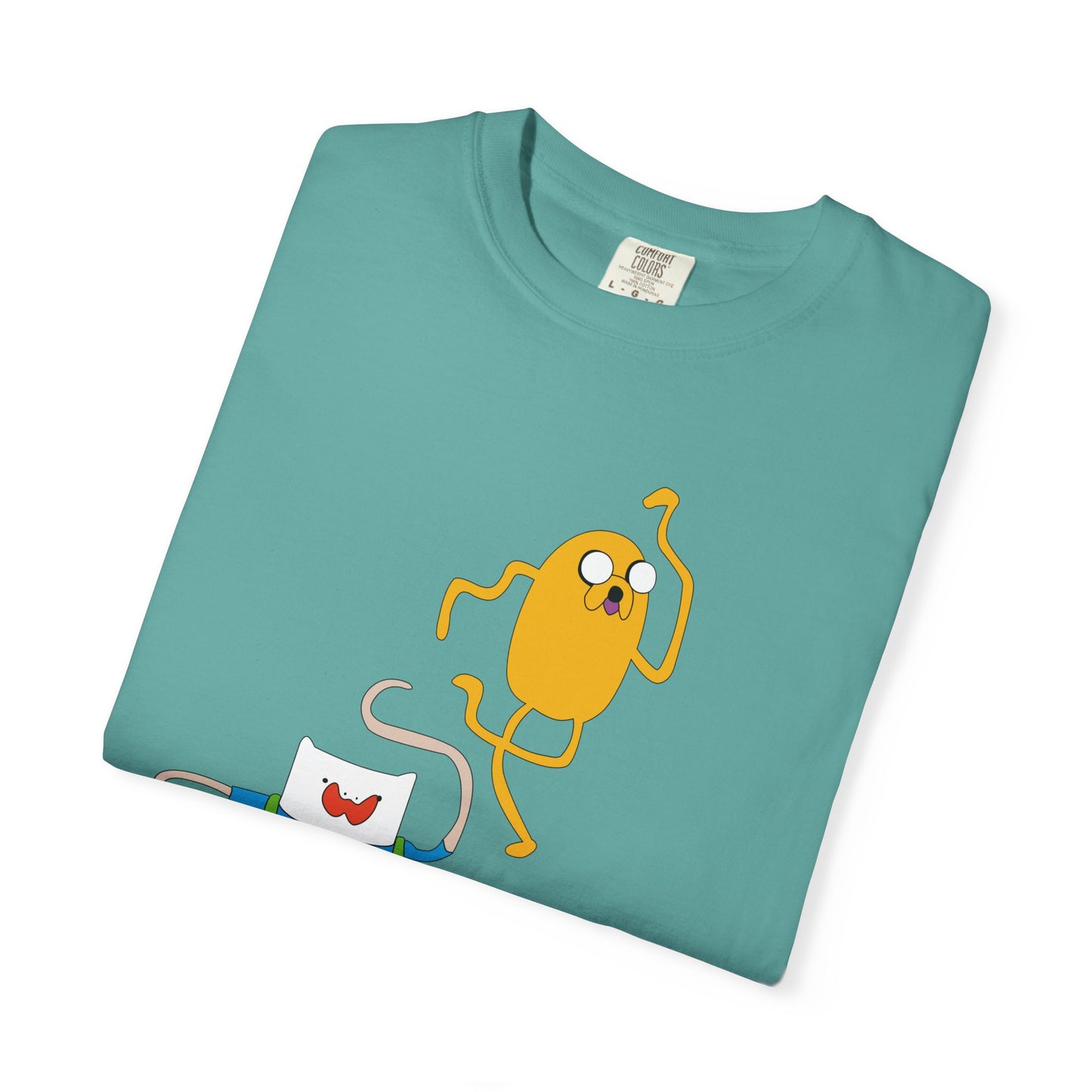Adventure Time Dance Party T-Shirt — Jake & Radio Cartoon Tee