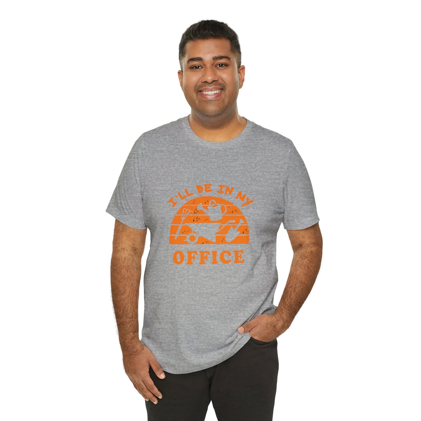 I'll Be In My Office T-Shirt — Gardening Watering Can Graphic Tee