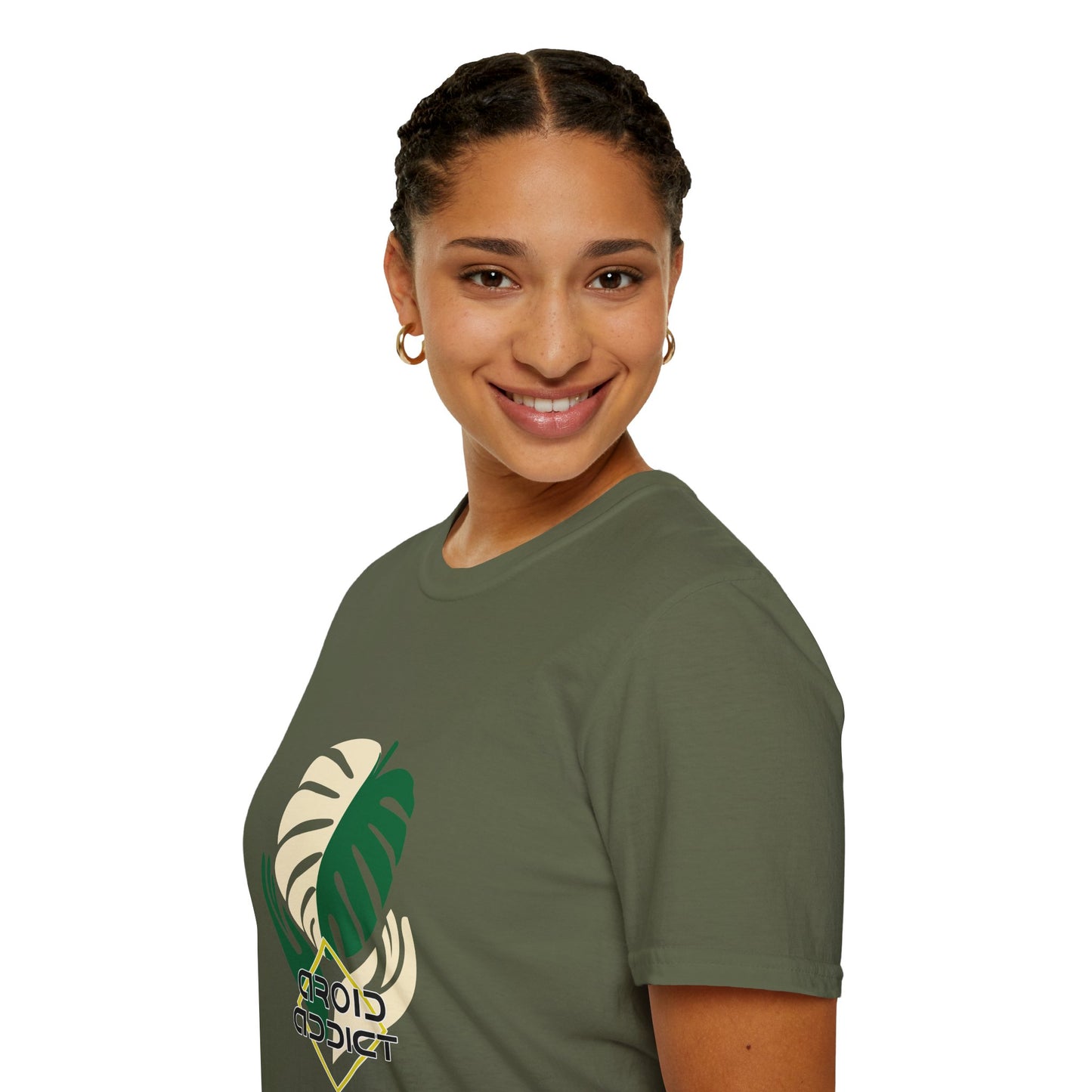 Monstera Leaf Tee - Aroid Addict — Tropical Plant Lover T-Shirt