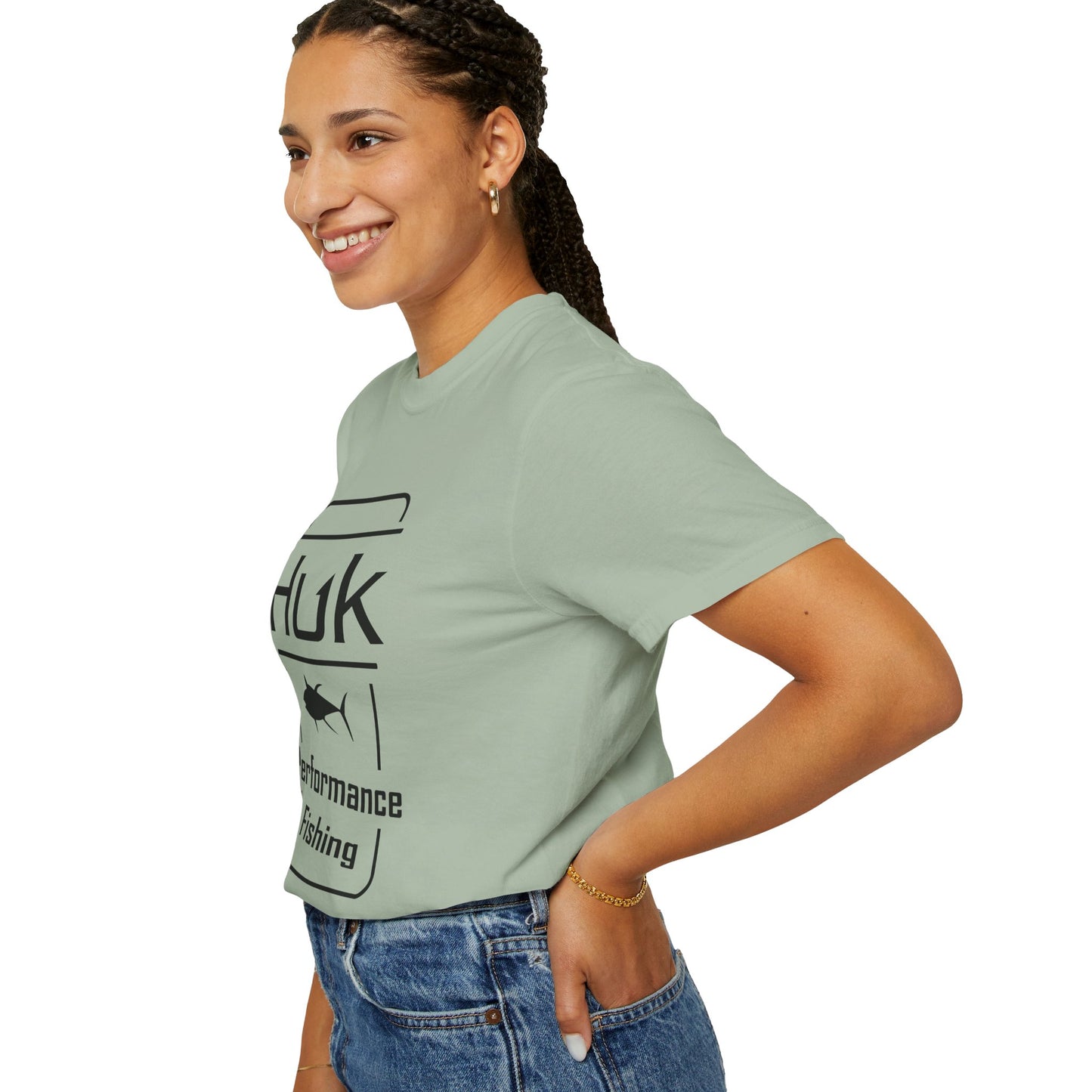 HUK Fishing Performance T-Shirt — "Huk Performance Fishing" Graphic Tee